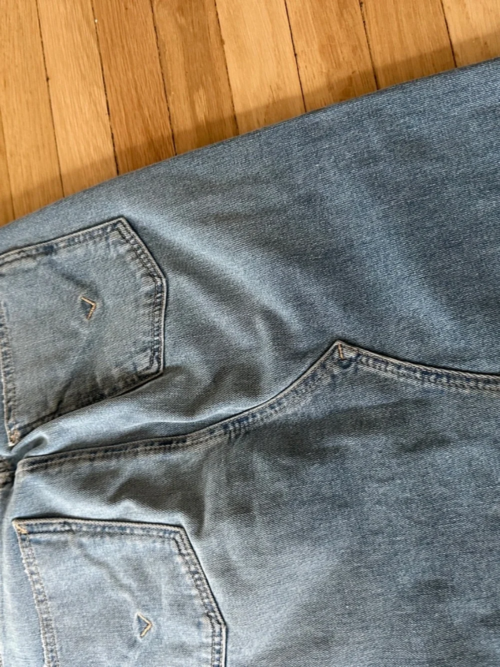 Hudson denim jean skirt